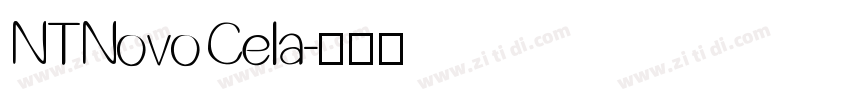 NTNovo Cela字体转换
